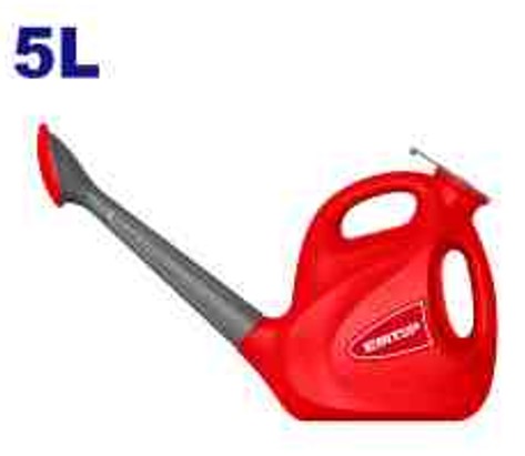 Lightweight Professional 5 Litre Plastic Watering Can Garden Irrigation Tool - 0.5kg Net Weight Portable Irrigation Can for Plants and Garden Watering Efficient Gardening